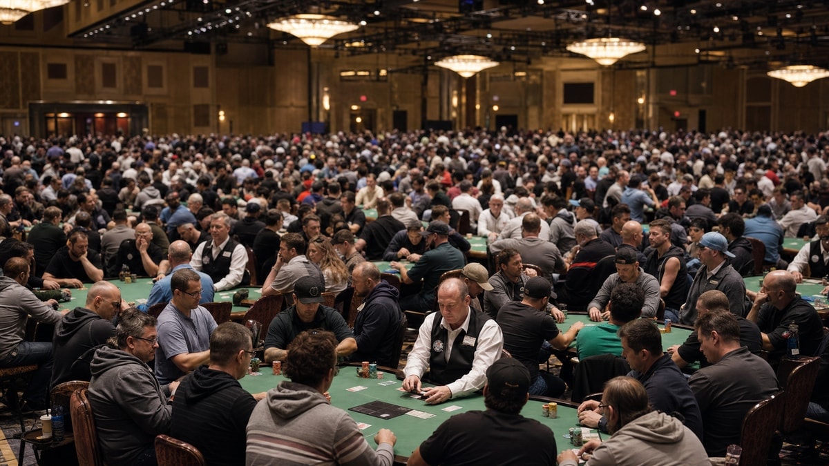 2026 WSOP Sets Entries Record But Prize Money Trails 2025