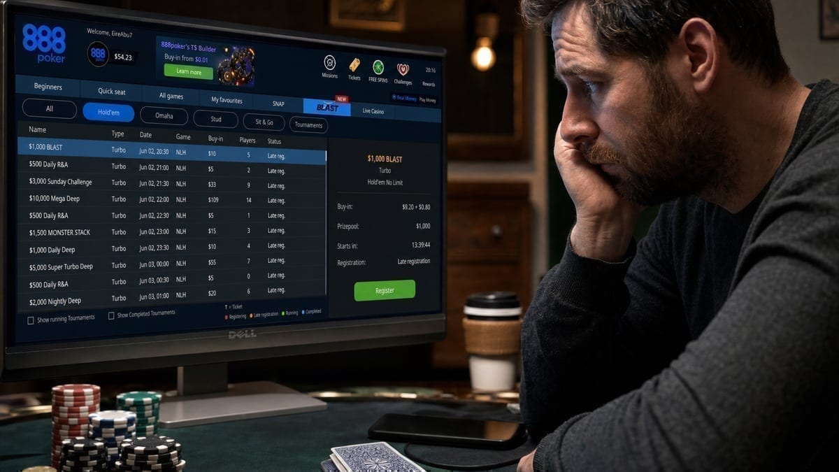 888poker's XL Spring RakeLESS Main Faces Historic Overlay