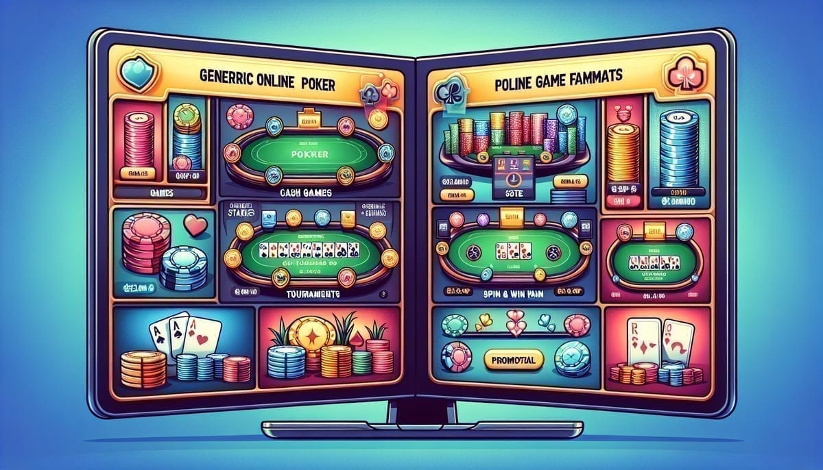 Various GGPoker game formats eligible for April promotion