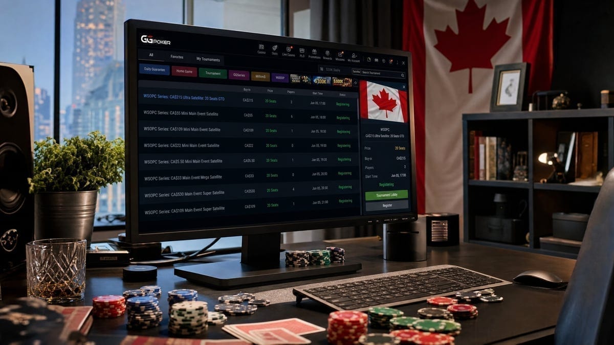 GGPoker Ontario Launches Private WSOP Roads While Competition Waits