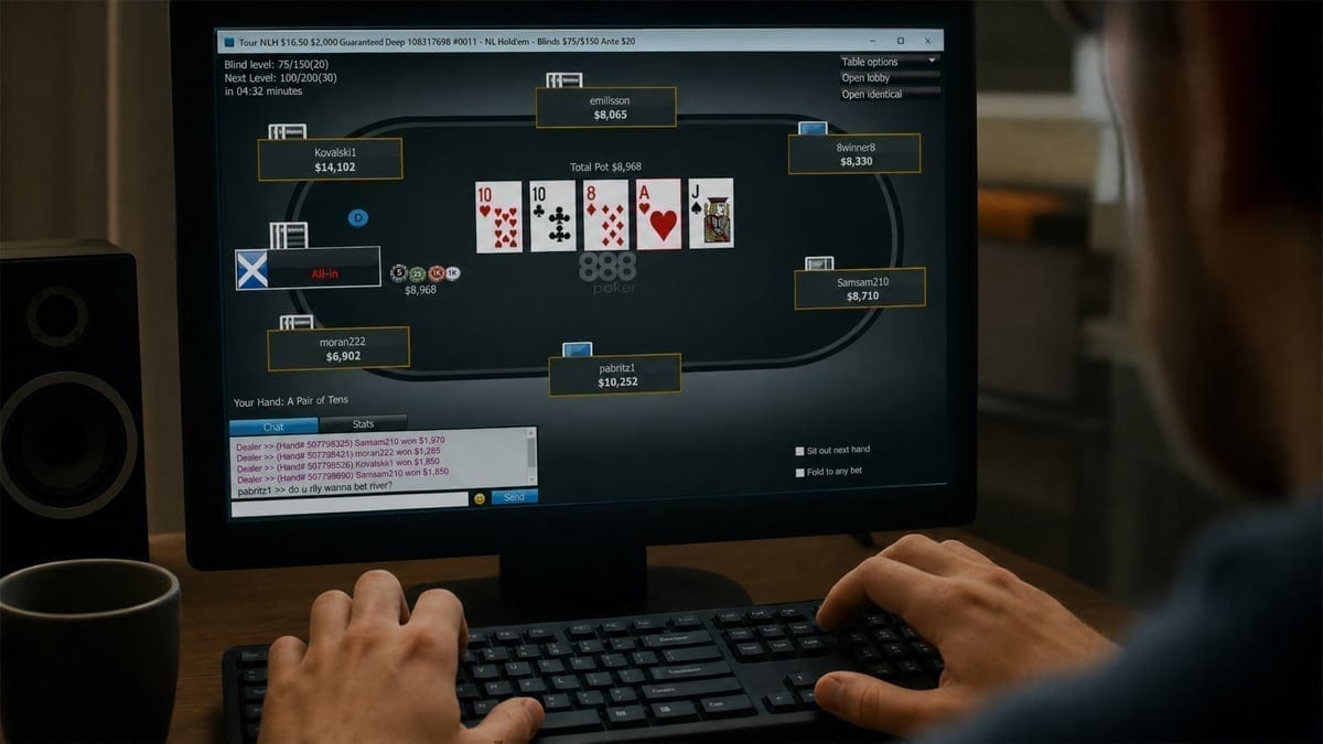 Player experiencing software issues on new PokerStars FanDuel platform