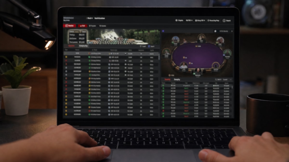 A player browsing an online poker lobby looking for mixed game tables