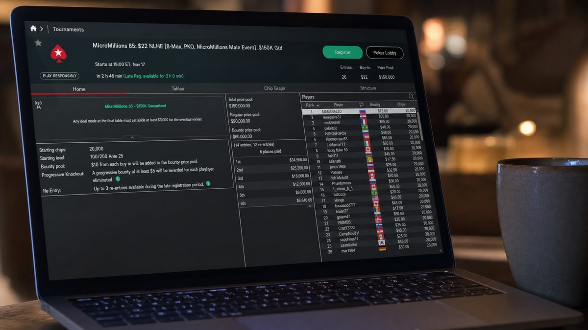 PokerStars on FanDuel Confirms a Second US Series for September
