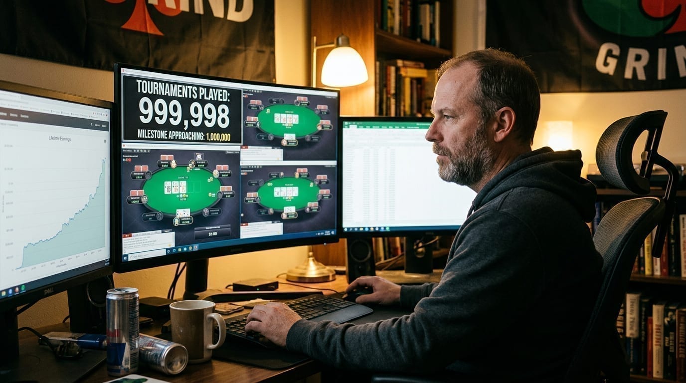 Online Grinder 'Tuborg123455' Approaches Historic 1 Million Tournament Milestone